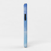 静かなカスタムスカイドリームウォーターカラーブルー&ホワイト Case-Mate iPhoneケース (裏面/右)