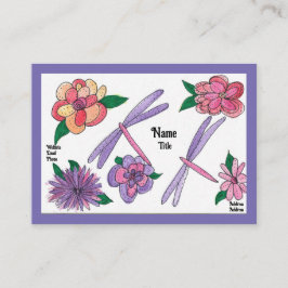 静かなガーデンビジネスカード 名刺