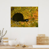 静かなキウイ ポスター (キッチン)