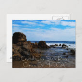 静かなクリスタルコーブ州パー… ポストカード (正面/裏面)