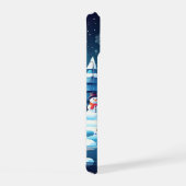 静かなクリスマス iPhone 15ケース (右側面)