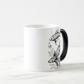 静かなコイポンドモーフィングマグ – 11oz モーフィングマグカップ (正面右)
