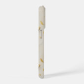 静かなゴールド — 上品なラグジュアリーとウェディングスイート iPhoneケース (右側面)