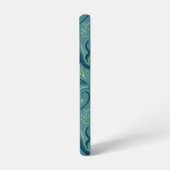 静かなサファリタペストリーパターン – ザホワイトロータス SAMSUNG GALAXYケース (左側面)