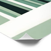 静かなシルエットフォレスト ポスター (コーナー)