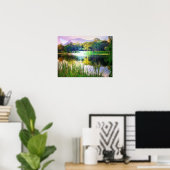 静かなストリームポスター ポスター (ホームオフィス)