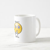 静かなゾーン – コーヒーマグ コーヒーマグカップ (正面右)