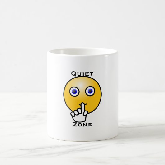 静かなゾーン – コーヒーマグ コーヒーマグカップ (中央)