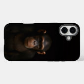 静かなチンパンジー ブラック4 ルージュ iPhone 16 Plus Case-Mate iPhoneケース (裏面 (横))