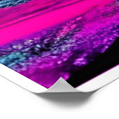 静かなテペ – 静かな静かな静かな静かな。編集可能文字 ポスター (角)