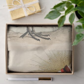 静かなデカップシーンに立つ本物のクレーン 薄葉紙 (ギフト)