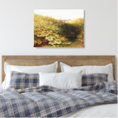 静かなデル キャンバスプリント (インサイチュ (寝室))