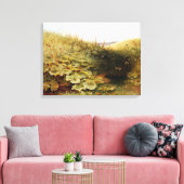 静かなデル キャンバスプリント (インサイチュ (リビング))