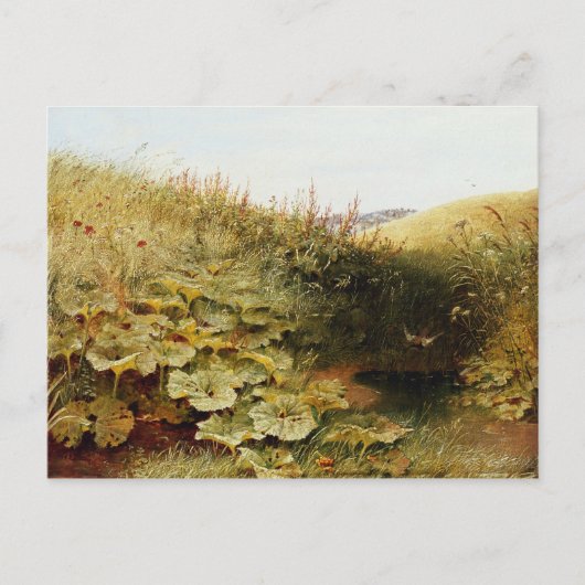 静かなデル ポストカード (正面)