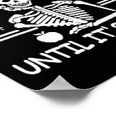 静かなハロウィーン先生になるまで待つだけだ ポスター (角)