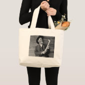 静かなバッグ ラージトートバッグ (正面(商品))