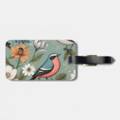 静かなパインズトラベルラゲージタグ ラゲッジタグ (裏面横)