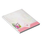 静かなパスのメモ帳 ノートパッド (アングル)