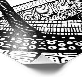 静かなビーチハンモックインクプリント フォトプリント            (角)