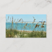 静かなビーチ名刺 名刺 (正面)