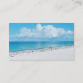 静かなビーチ名刺 名刺 (正面)