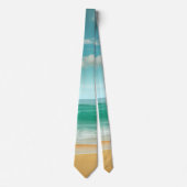 静かなビーチ ネクタイ (正面)