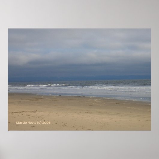 静かなビーチ ポスター (正面)