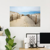 静かなビーチ ポスター (ホームオフィス)