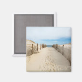 静かなビーチ マグネット (正面/裏面)