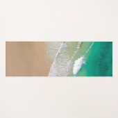 静かなビーチ ヨガマット (正面(横))