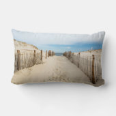 静かなビーチ ランバークッション (裏面)