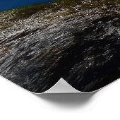 静かなブルース南アイランド,ニュージーランドのポスター ポスター (角)