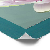 静かなプリント ポスター (角)