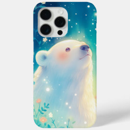 静かなホッキョクグマの視線 iPhone 15 PRO MAXケース