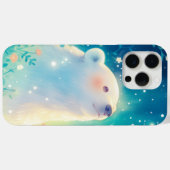 静かなホッキョクグマの視線 Case-Mate iPhoneケース (裏面 (横))