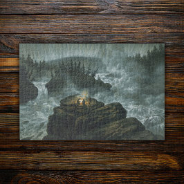 静かなヴィンテージウォーターフォールカールスバンテハルベック ジグソーパズル