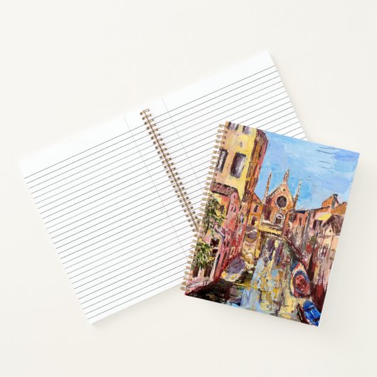 静かなヴェネツィア反射ジャーナル ノートブック (内部)