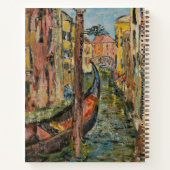 静かなヴェネツィア反射ジャーナル ノートブック (裏面)