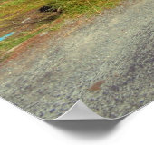 静かな人橋 ポスター (角)