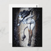 「静かな人」 ポストカード (正面/裏面)