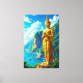 静かな保護具 キャンバスプリント (正面)