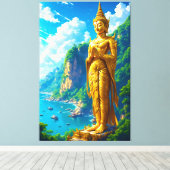 静かな保護具 キャンバスプリント (インサイチュ (ウッドフロア))