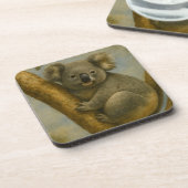 静かな光の中のコアラ コースター (左側)