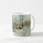 静かな冬の午後ウィリアムブリスベイカー コーヒーマグカップ (正面右)