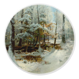 静かな冬の午後ウィリアムブリスベイカー セラミックノブ