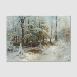 静かな冬の午後、デコページ 薄葉紙