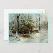 静かな冬の午後 ポストカード (正面/裏面)