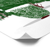 静かな冬の日のポスター ポスター (角)