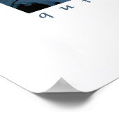 静かな冬の朝 ポスター (角)