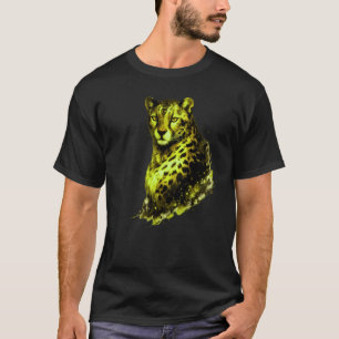 静かな力 ネコ グラフィックTシャツ プレミアム ワイルドライフ Tシャツ